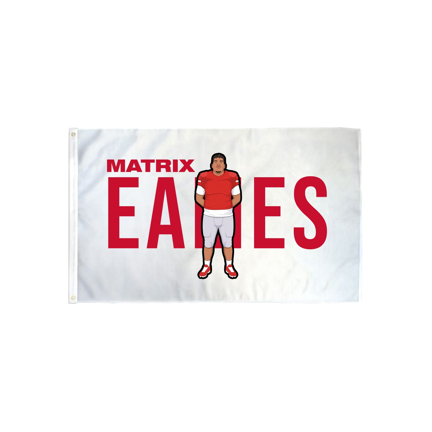 3x5 Flag — Player Name in Classic