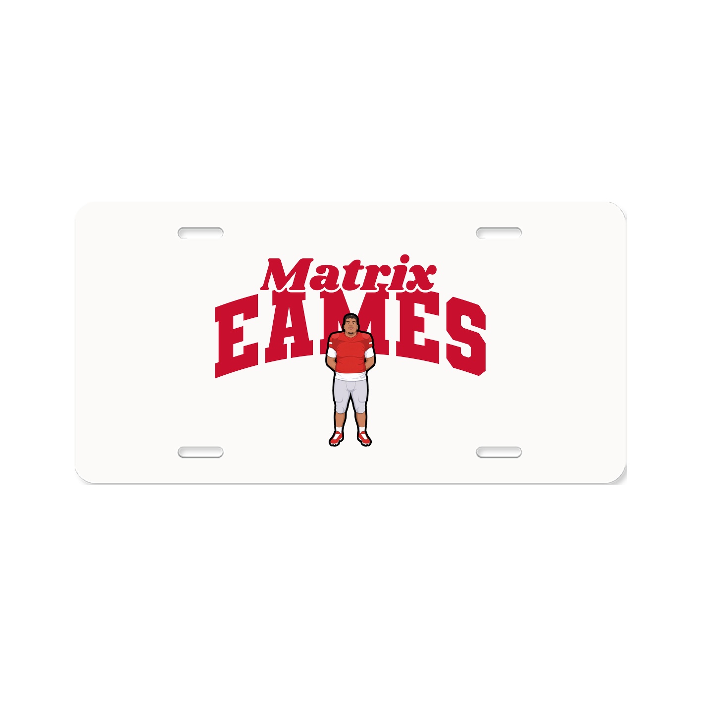 License Plate — Signature Arch in Classic