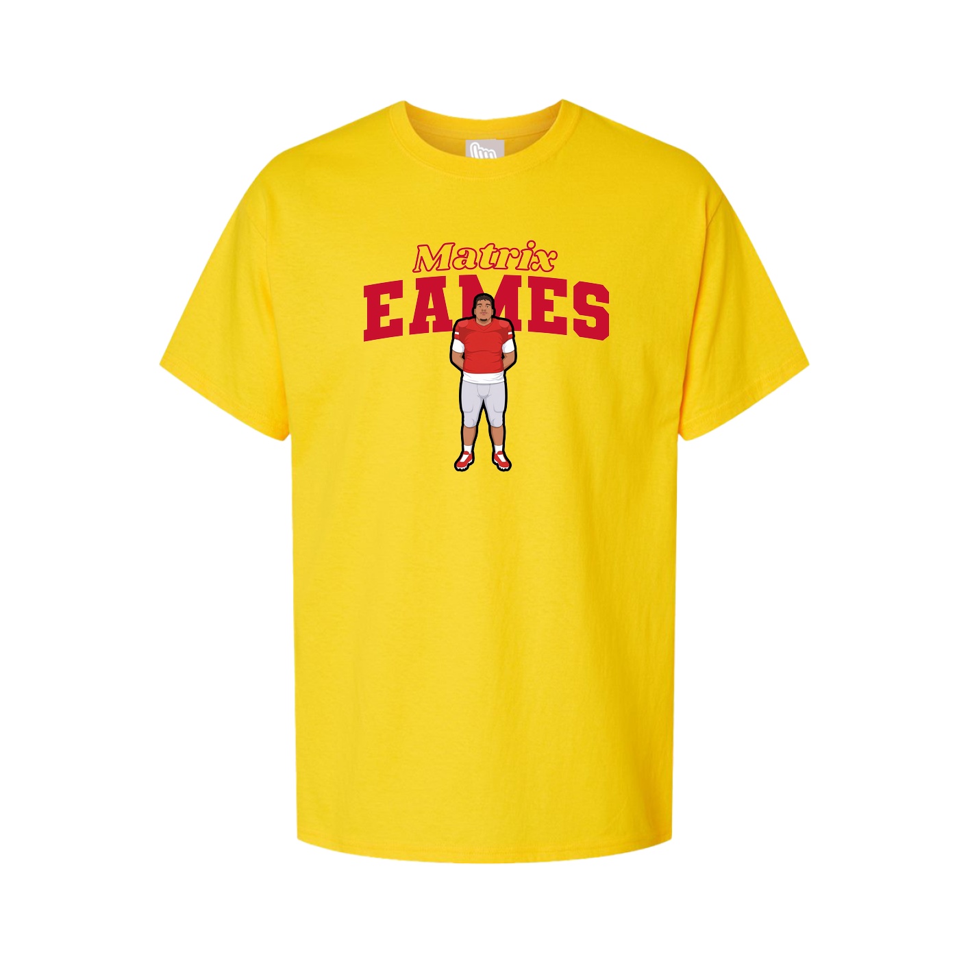 Tee — Name Arch in Gold