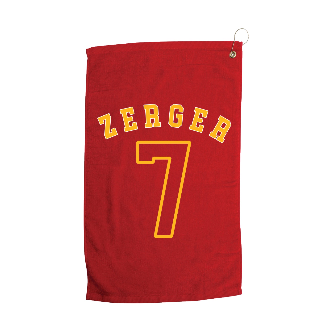 Golf Towel — Shirsey Arch in Red