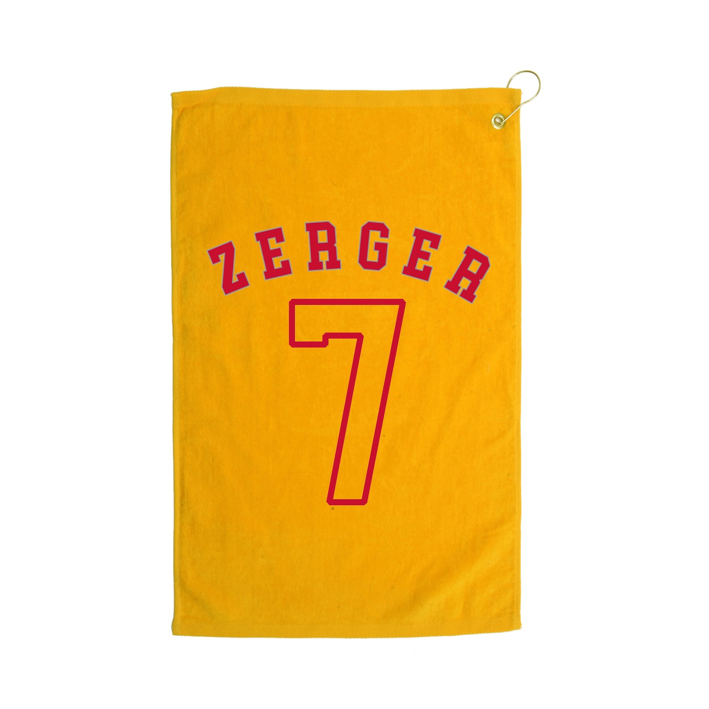 Golf Towel — Shirsey Arch in Gold