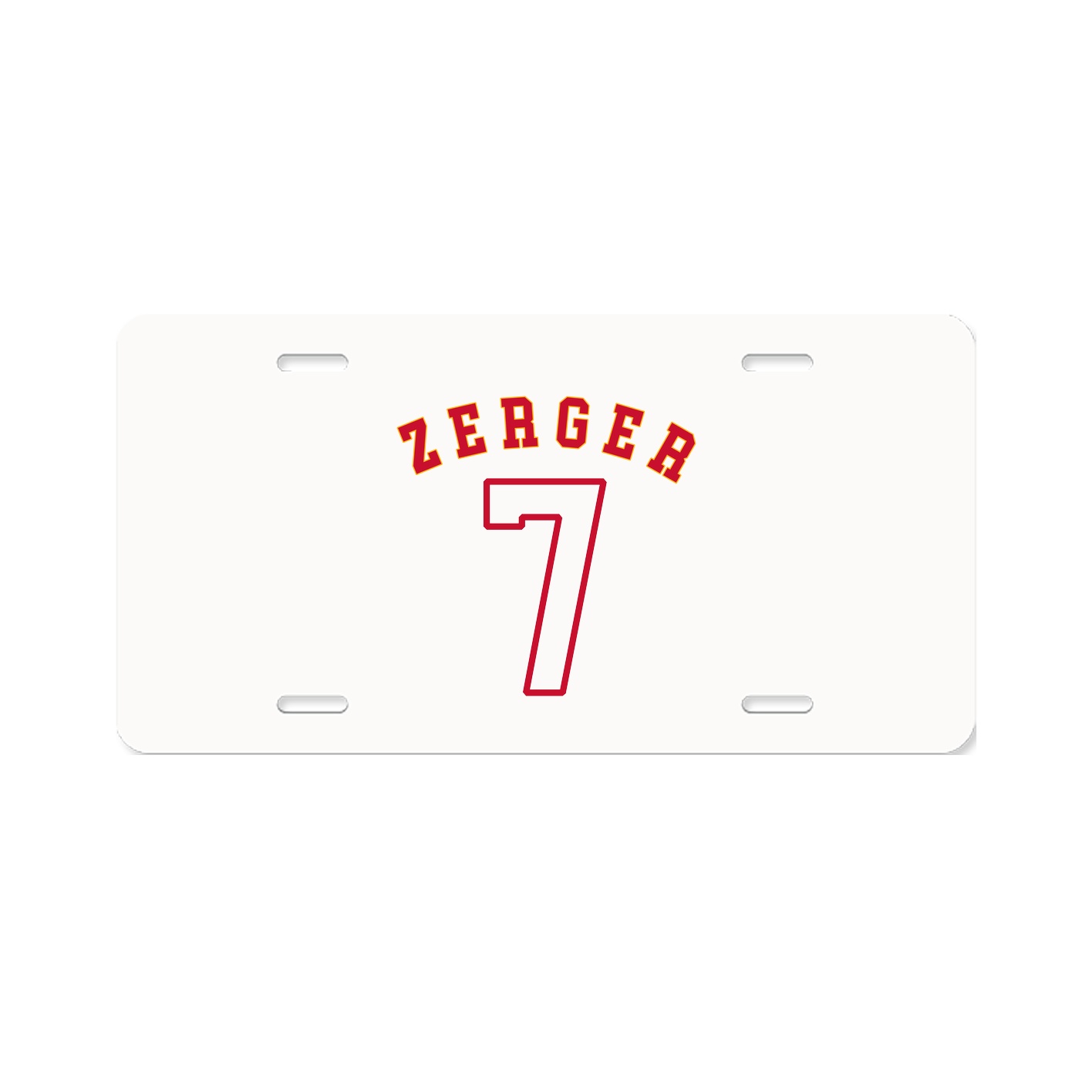 License Plate — Shirsey Arch in Classic