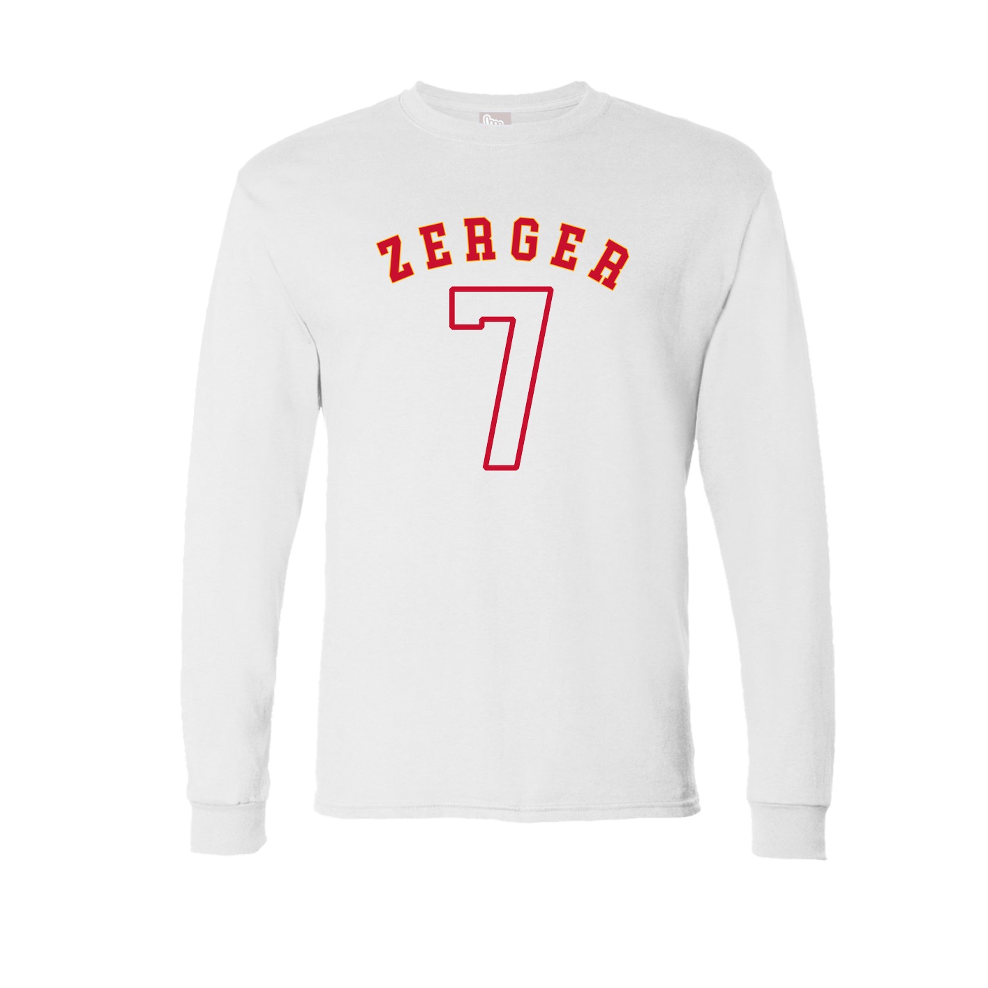 Long Sleeve Tee — Shirsey Arch in White