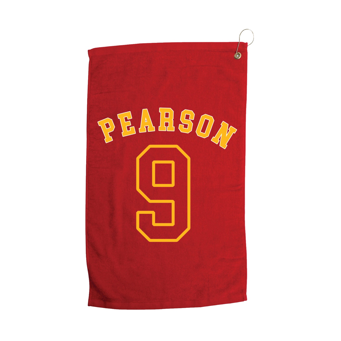 Golf Towel — Shirsey Arch in Red