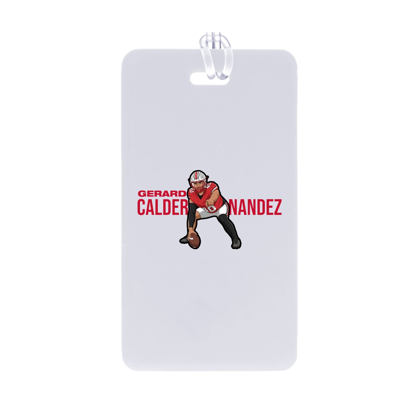 Bag Tag — Player Name in Classic