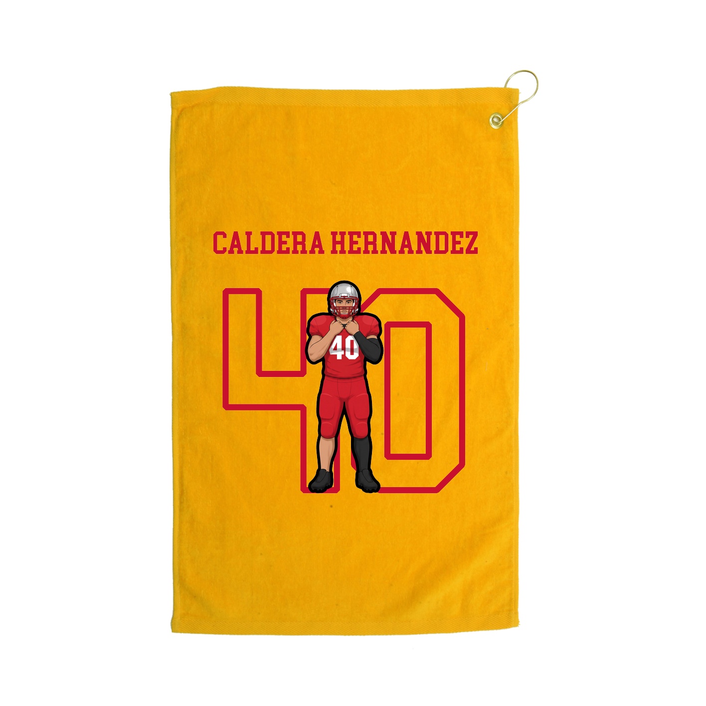 Golf Towel — Shirsey in Gold