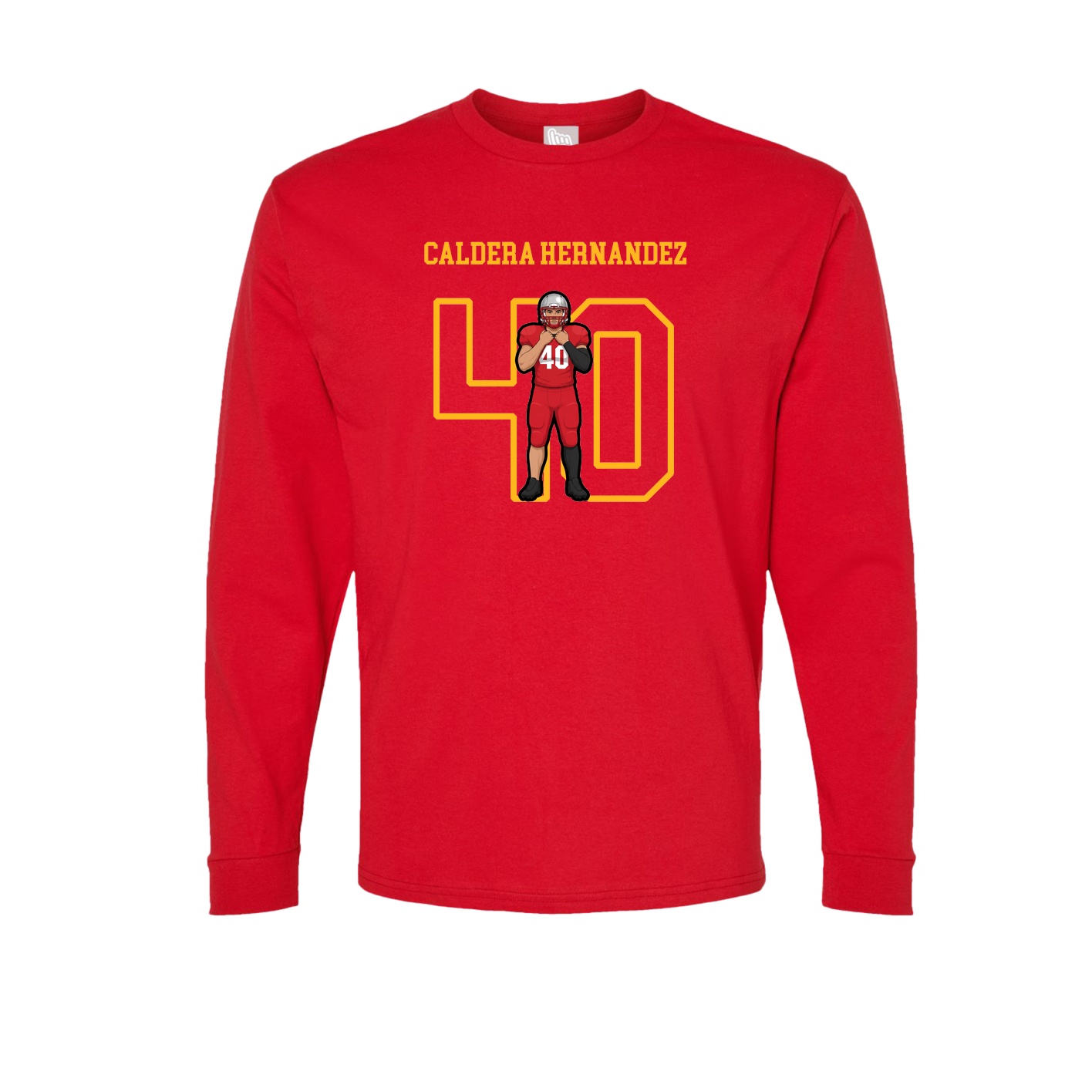 Long Sleeve Tee — Shirsey in Red