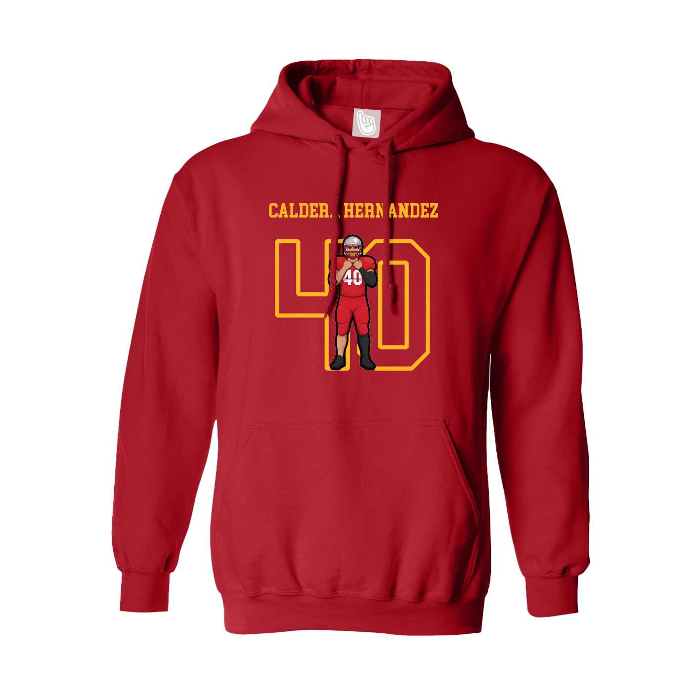 Youth Hoodie — Shirsey in Red