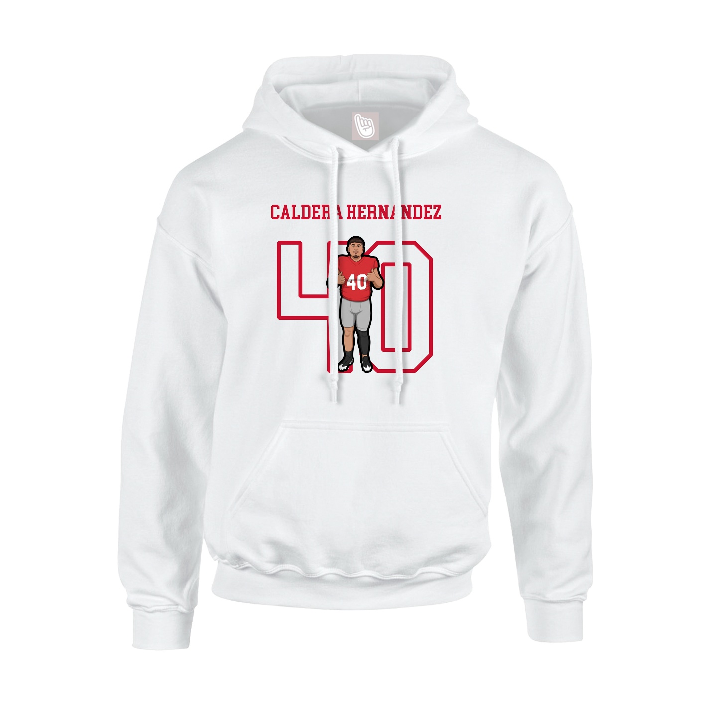 Youth Hoodie — Shirsey in White