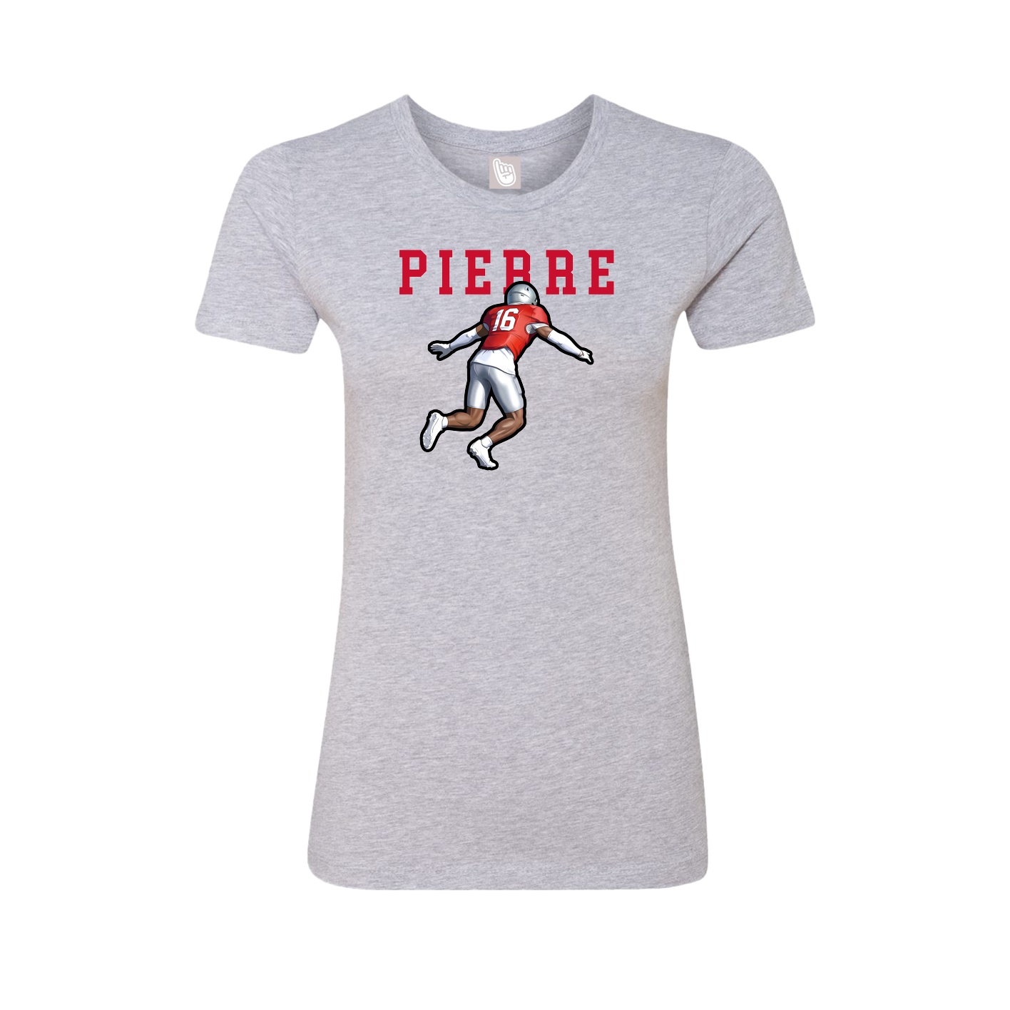 Fitted Women's Tee — Shirsey in Grey