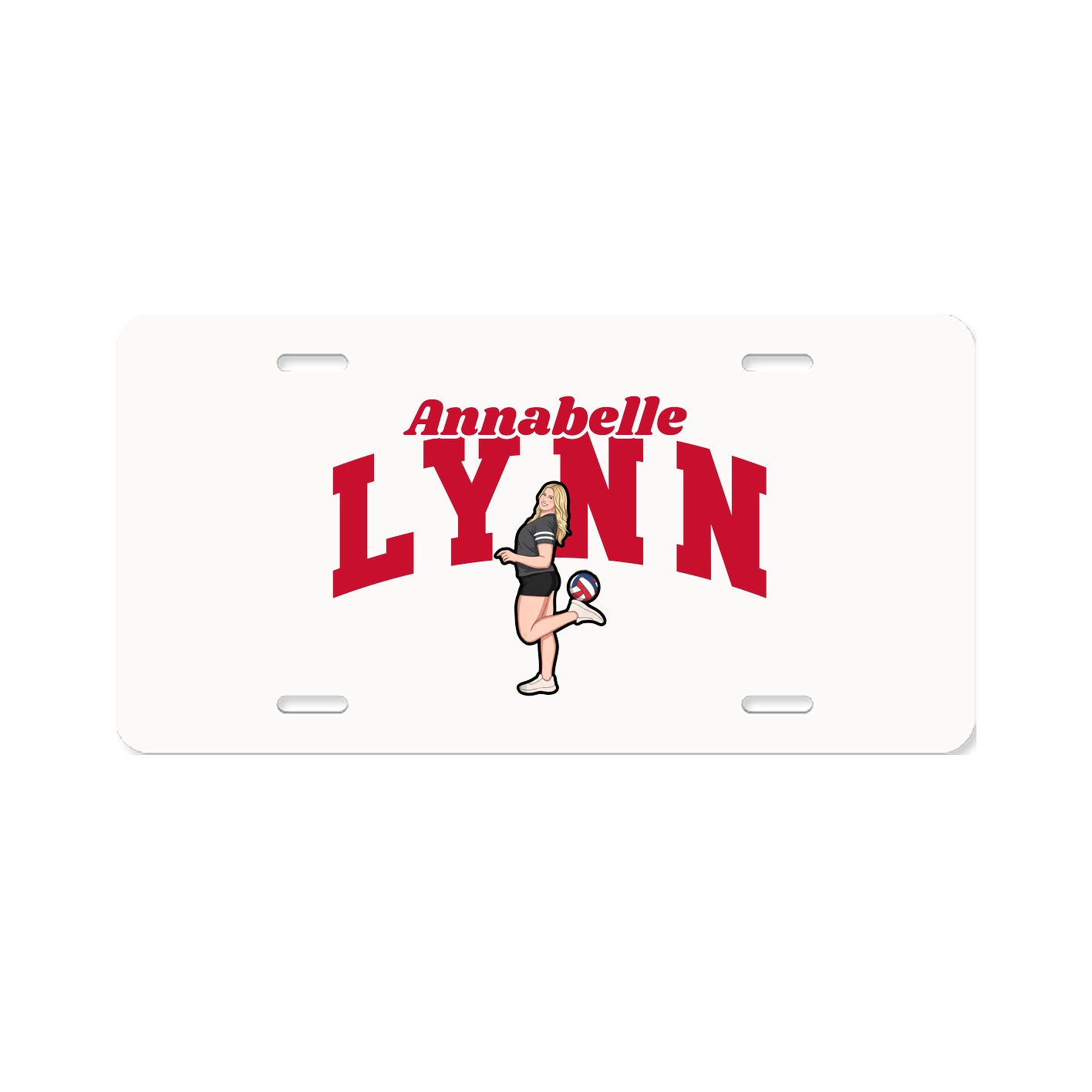 License Plate — Signature Arch in Classic