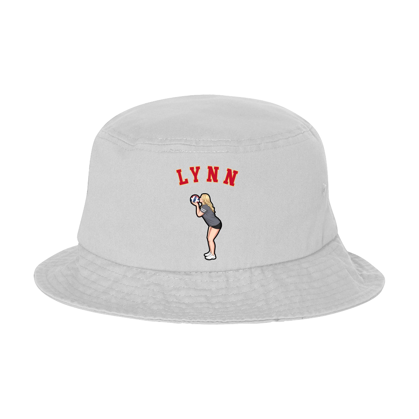 Bucket Cap — Shirsey Arch in White