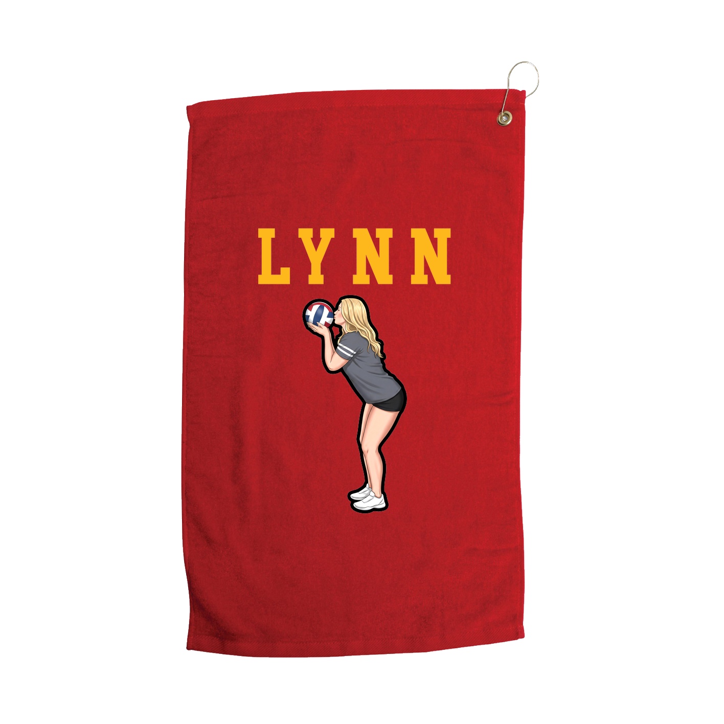 Golf Towel — Shirsey in Red