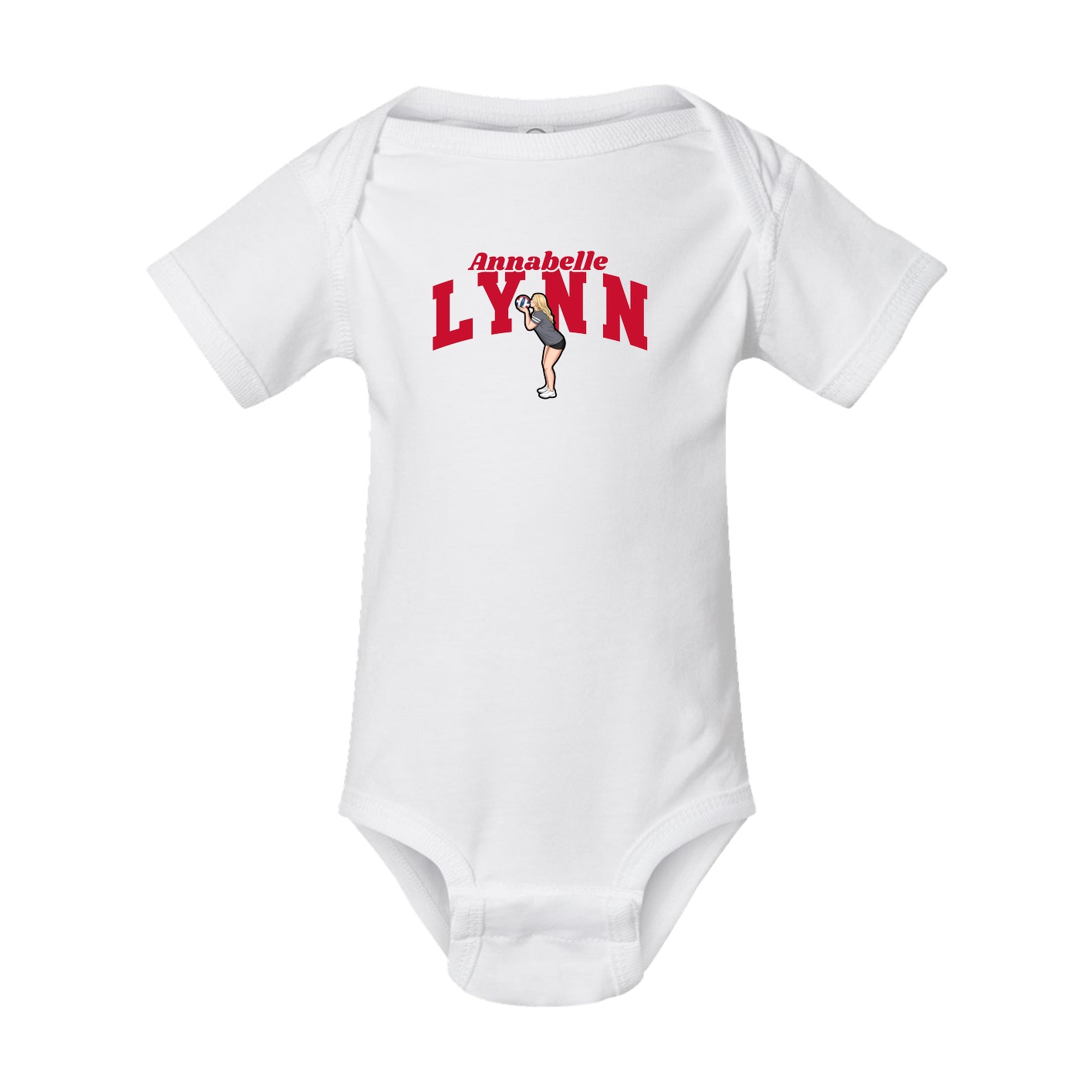 Baby Onesie — Signature Arch in White
