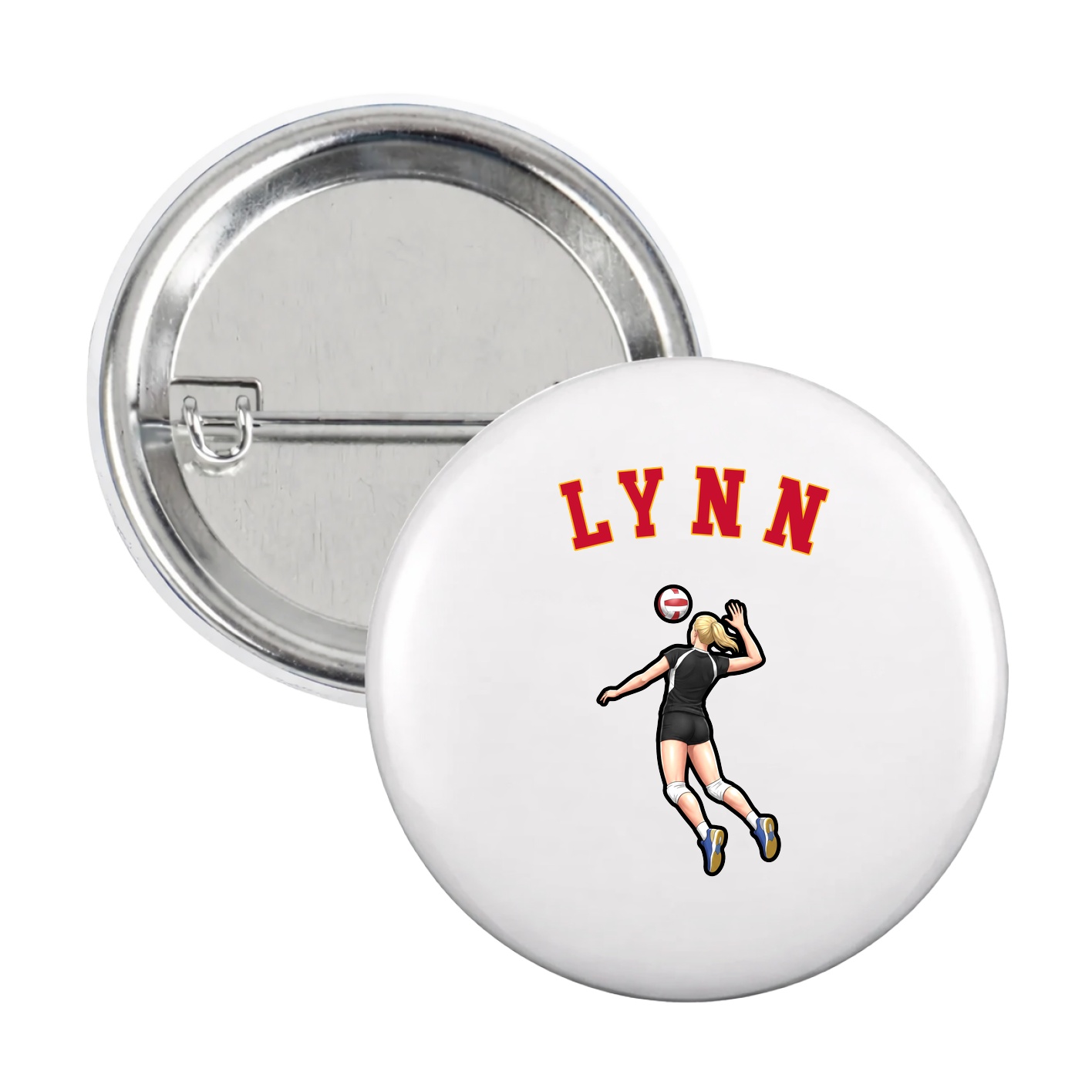 Game Day Button — Shirsey Arch in White