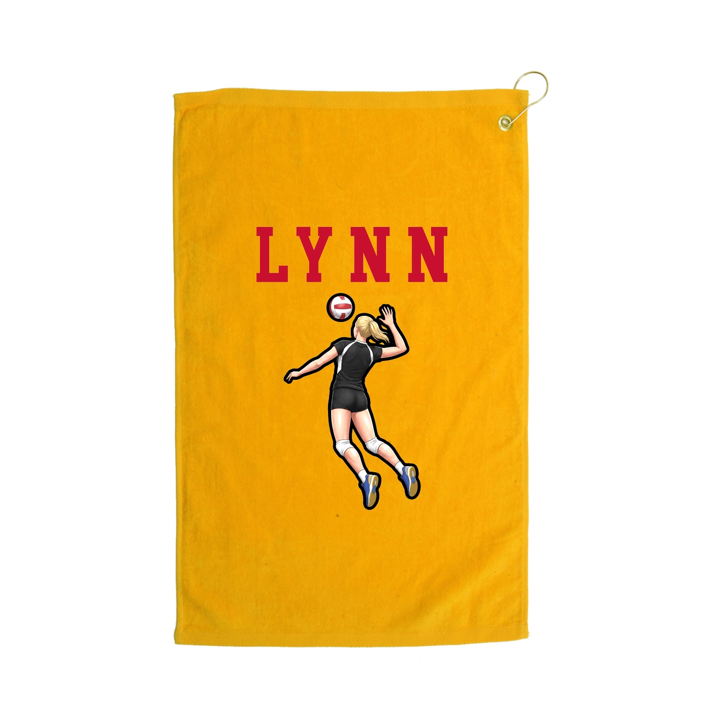 Golf Towel — Shirsey in Gold