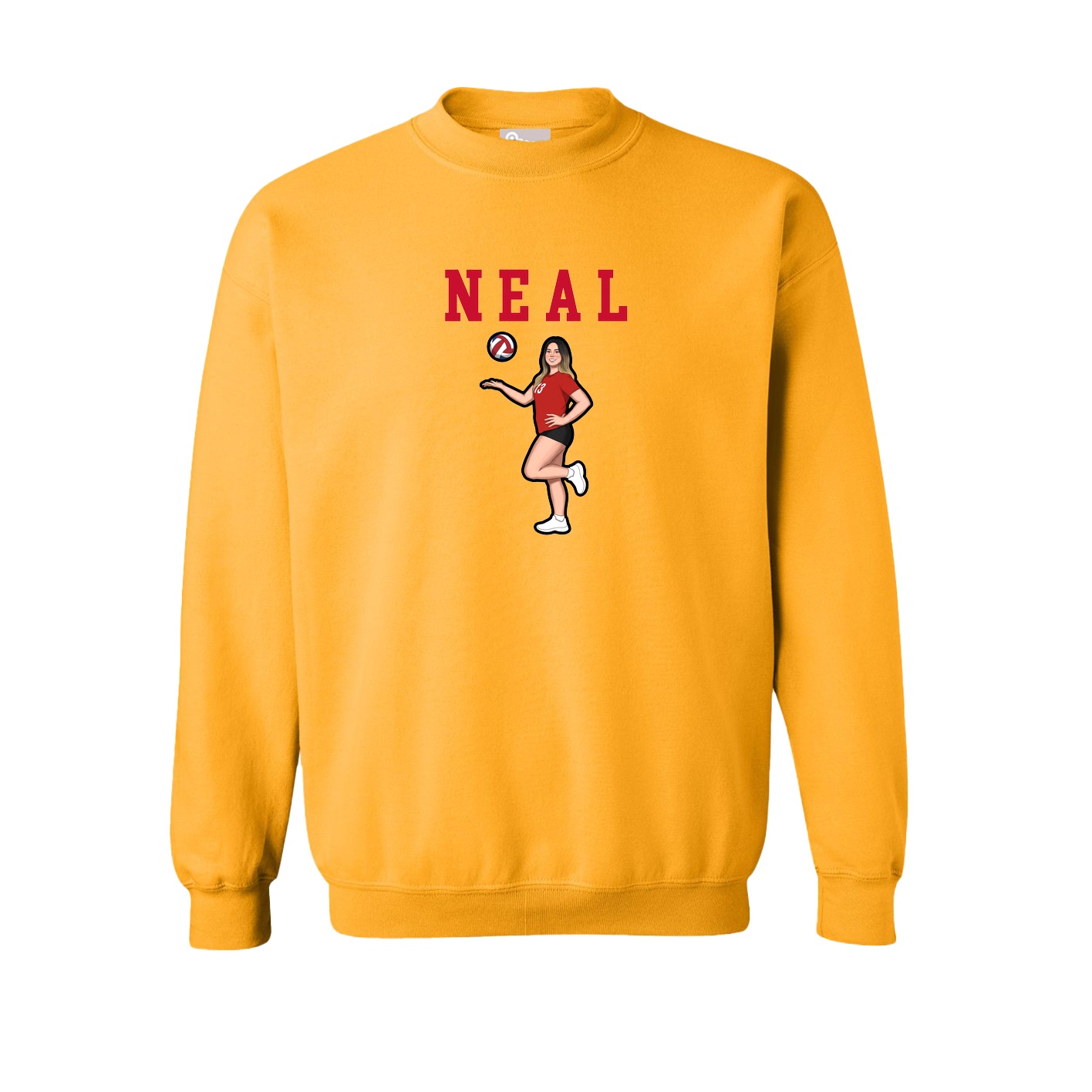 Fleece Crew — Shirsey in Gold
