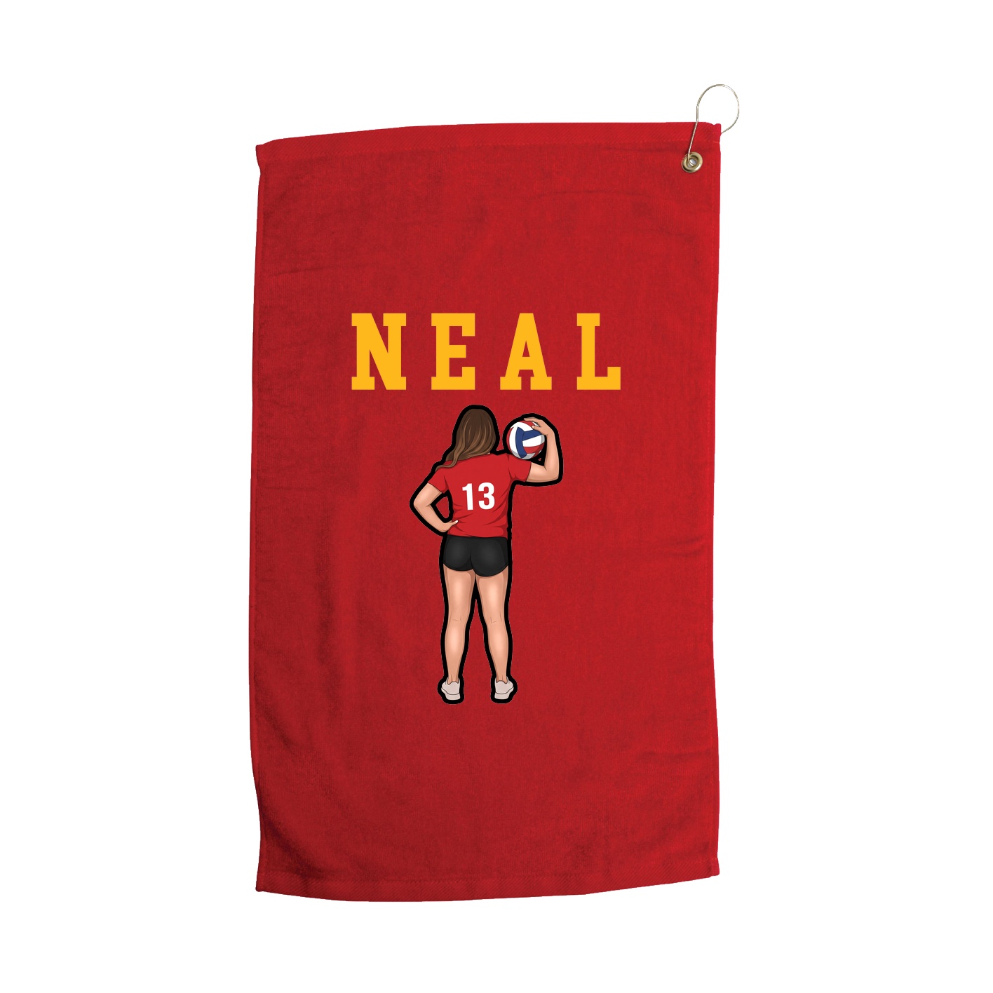 Golf Towel — Shirsey in Red