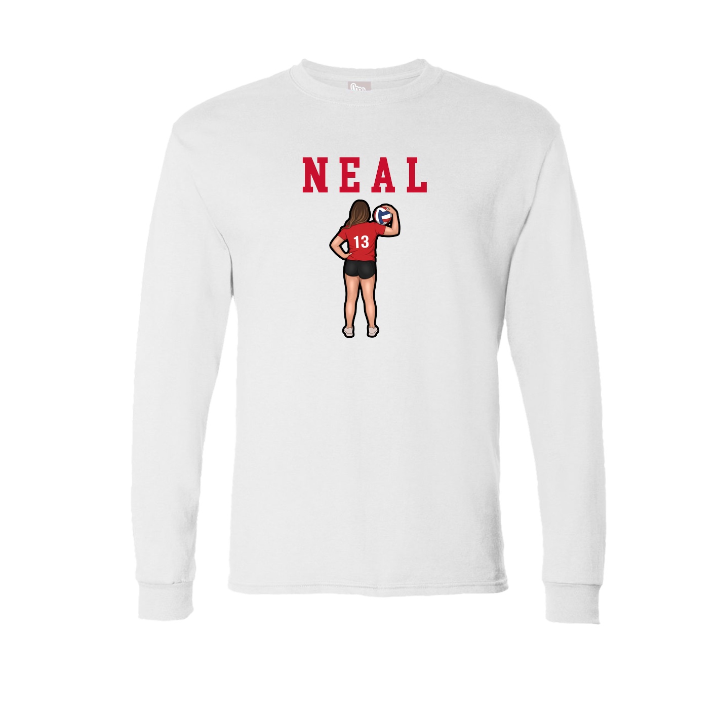 Long Sleeve Tee — Shirsey in White