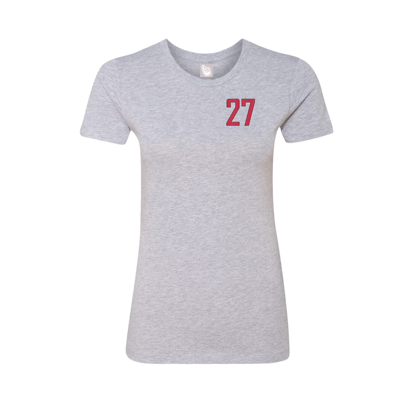 Womens Tee — Front Shirsy in Grey