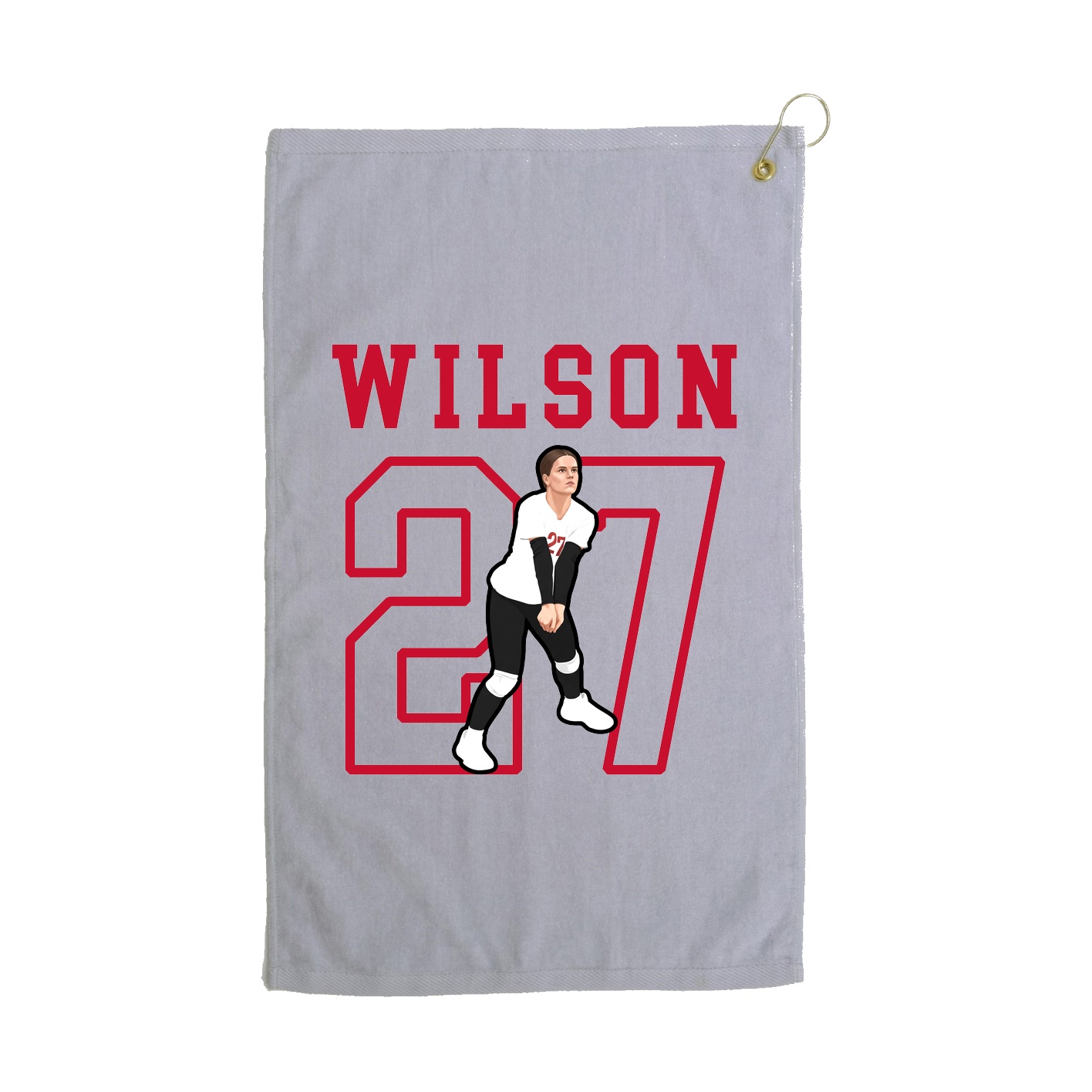 Golf Towel — Shirsey in Grey