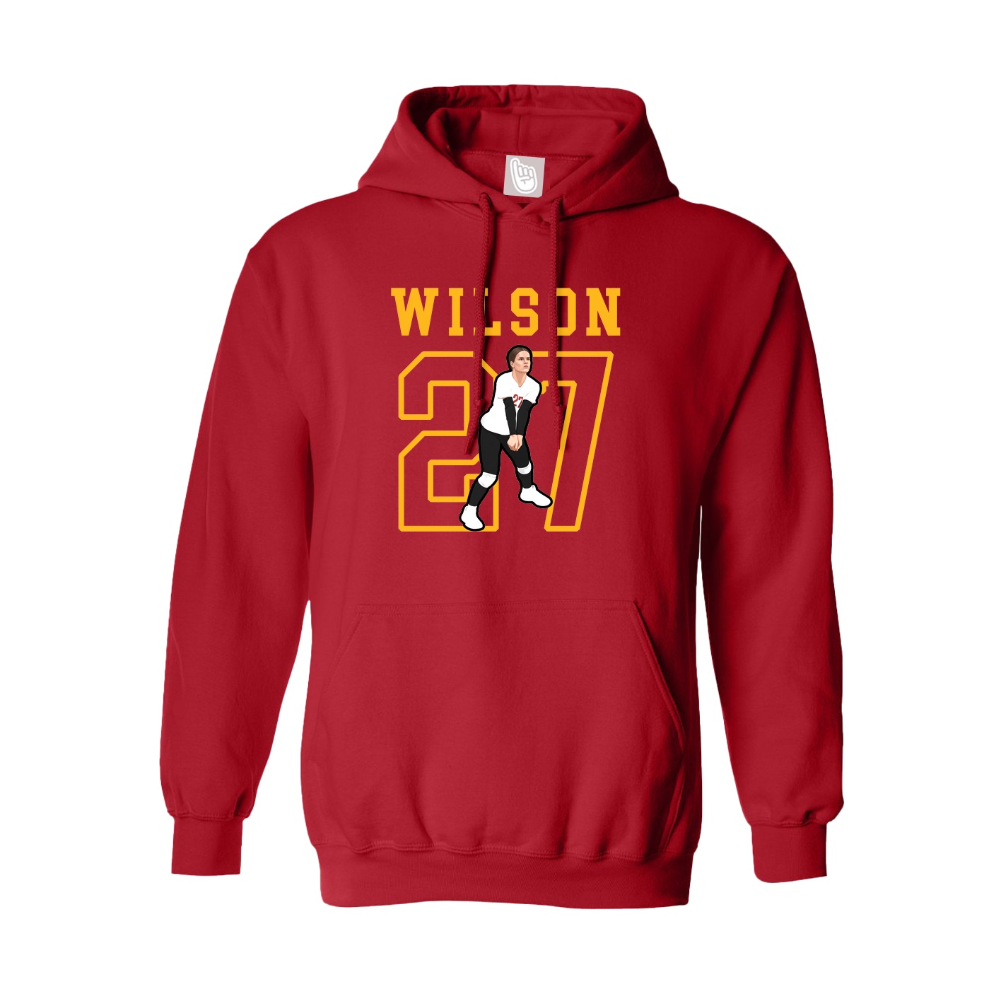 Youth Hoodie — Shirsey in Red