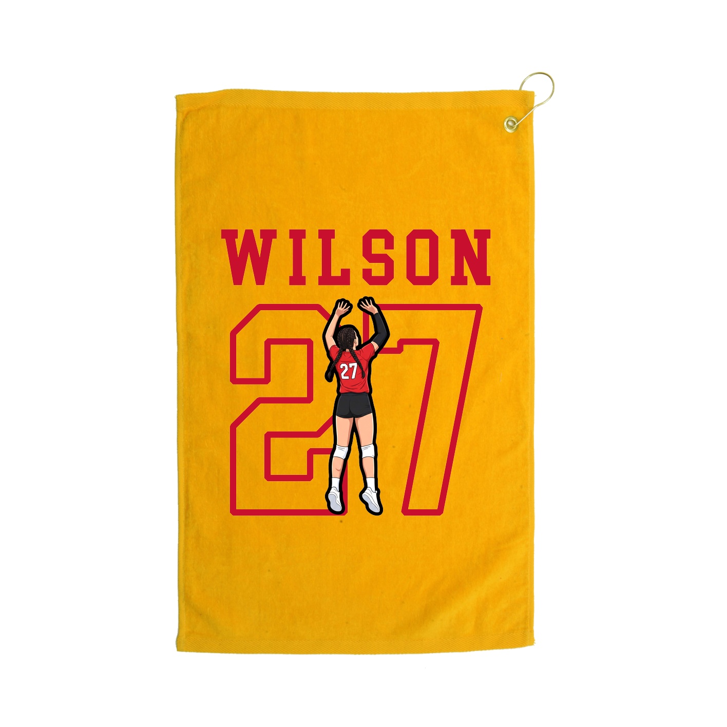 Golf Towel — Shirsey in Gold