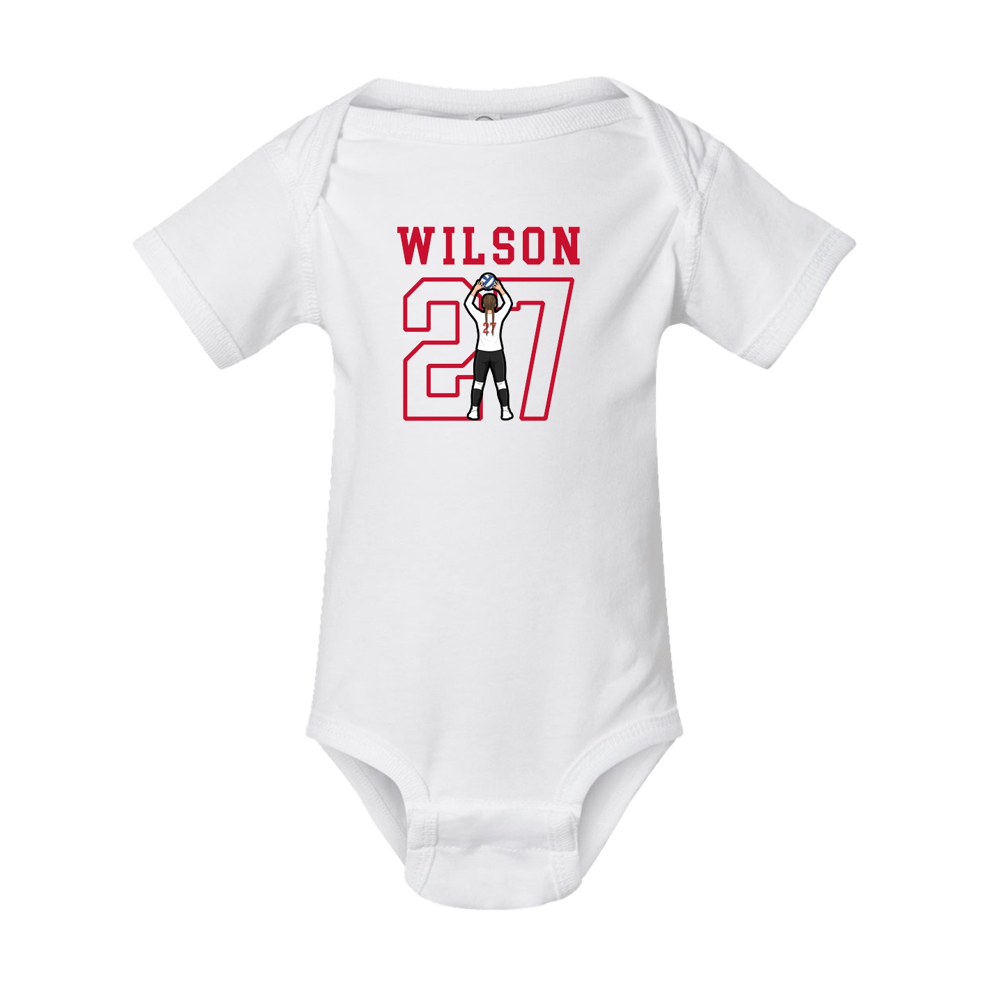 Baby Onesie — Shirsey in White