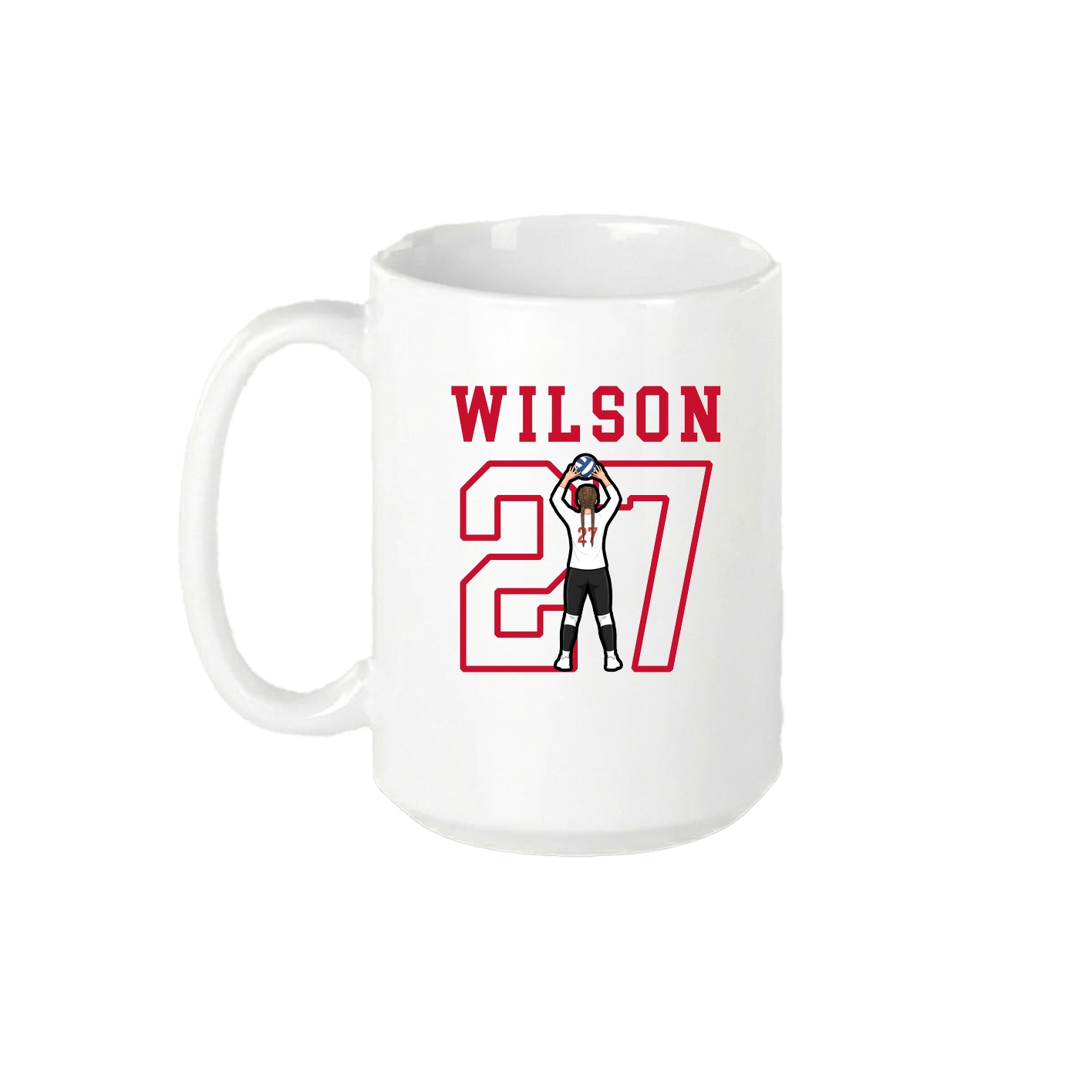 15oz Coffee Mug — Shirsey in White