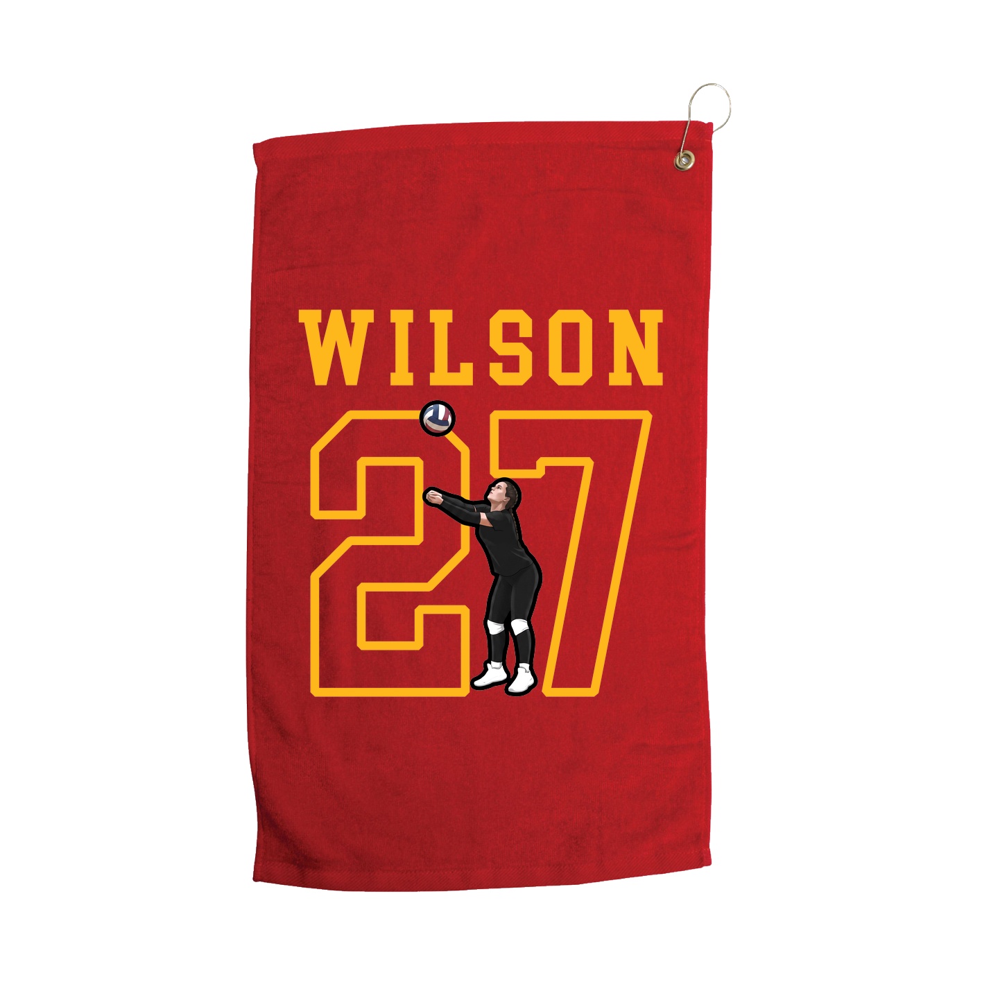 Golf Towel — Shirsey in Red