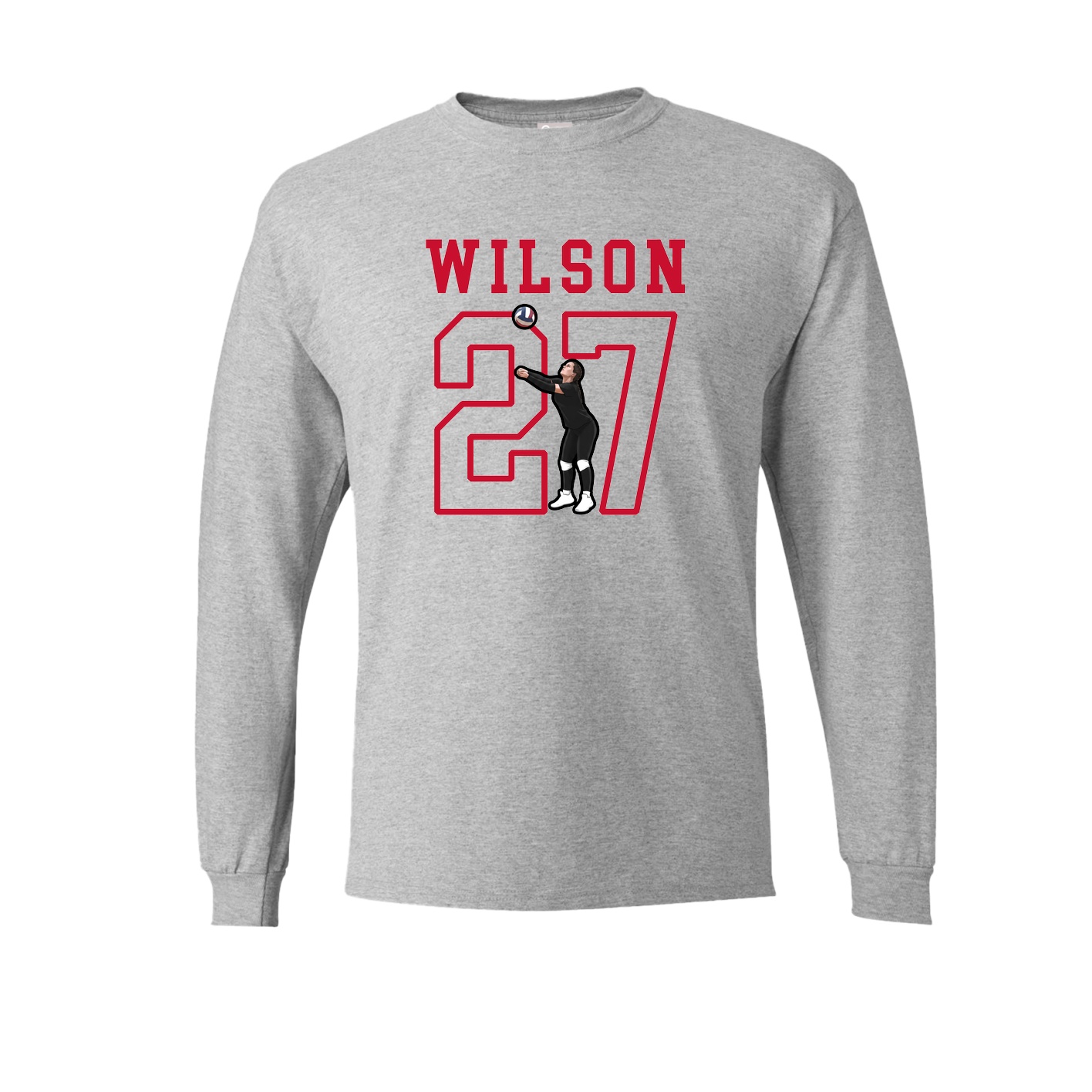 Long Sleeve Tee — Shirsey in Grey