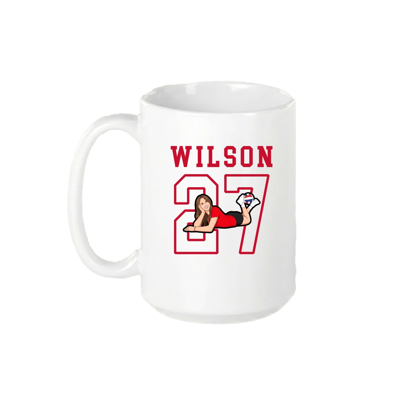 15oz Coffee Mug — Shirsey in White