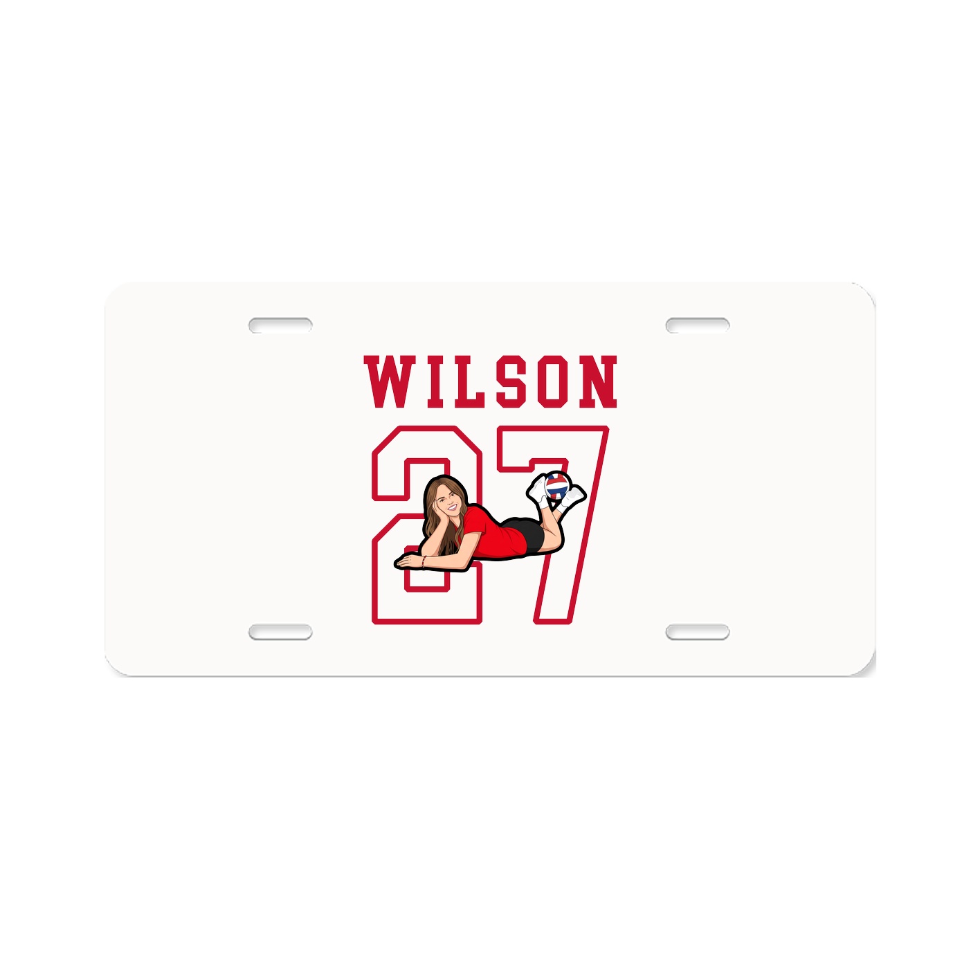 License Plate — Shirsey in Classic