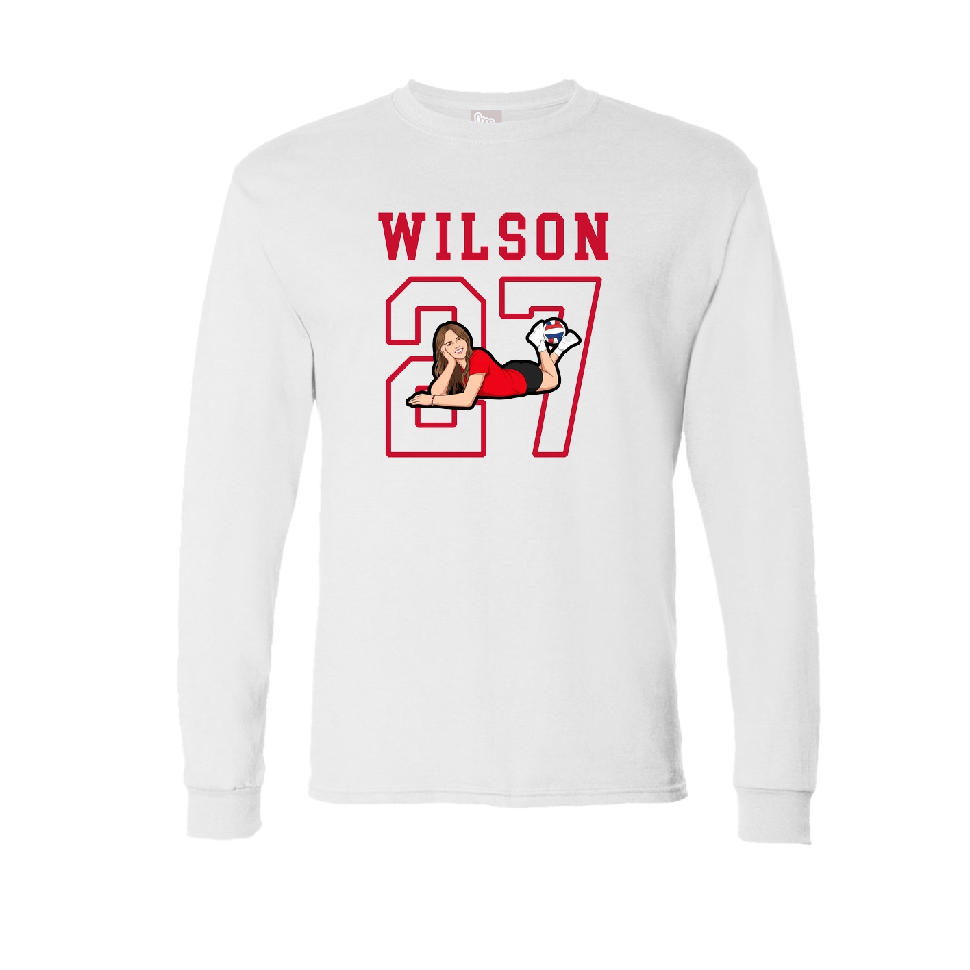 Long Sleeve Tee — Shirsey in White