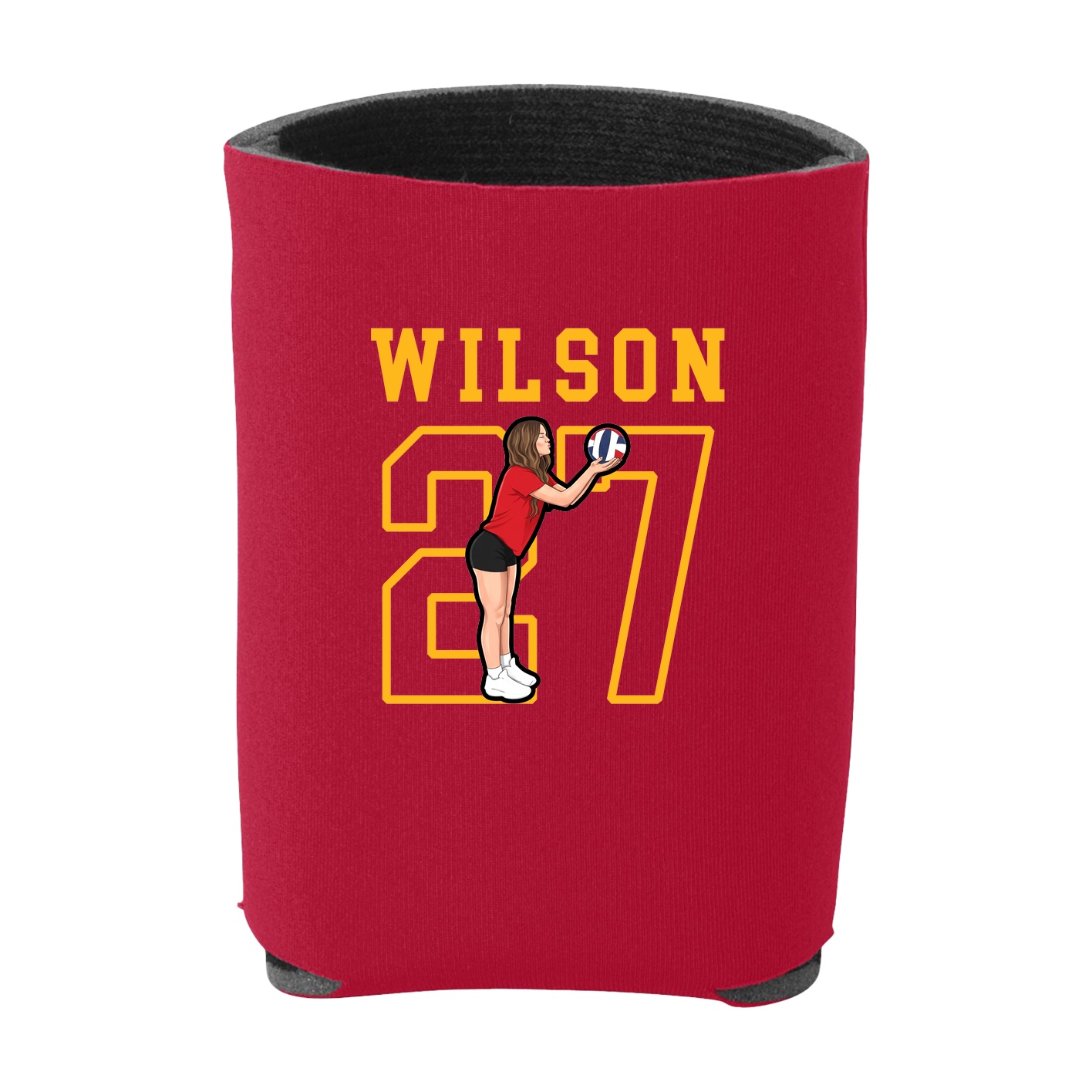 Can Holder — Shirsey in Red