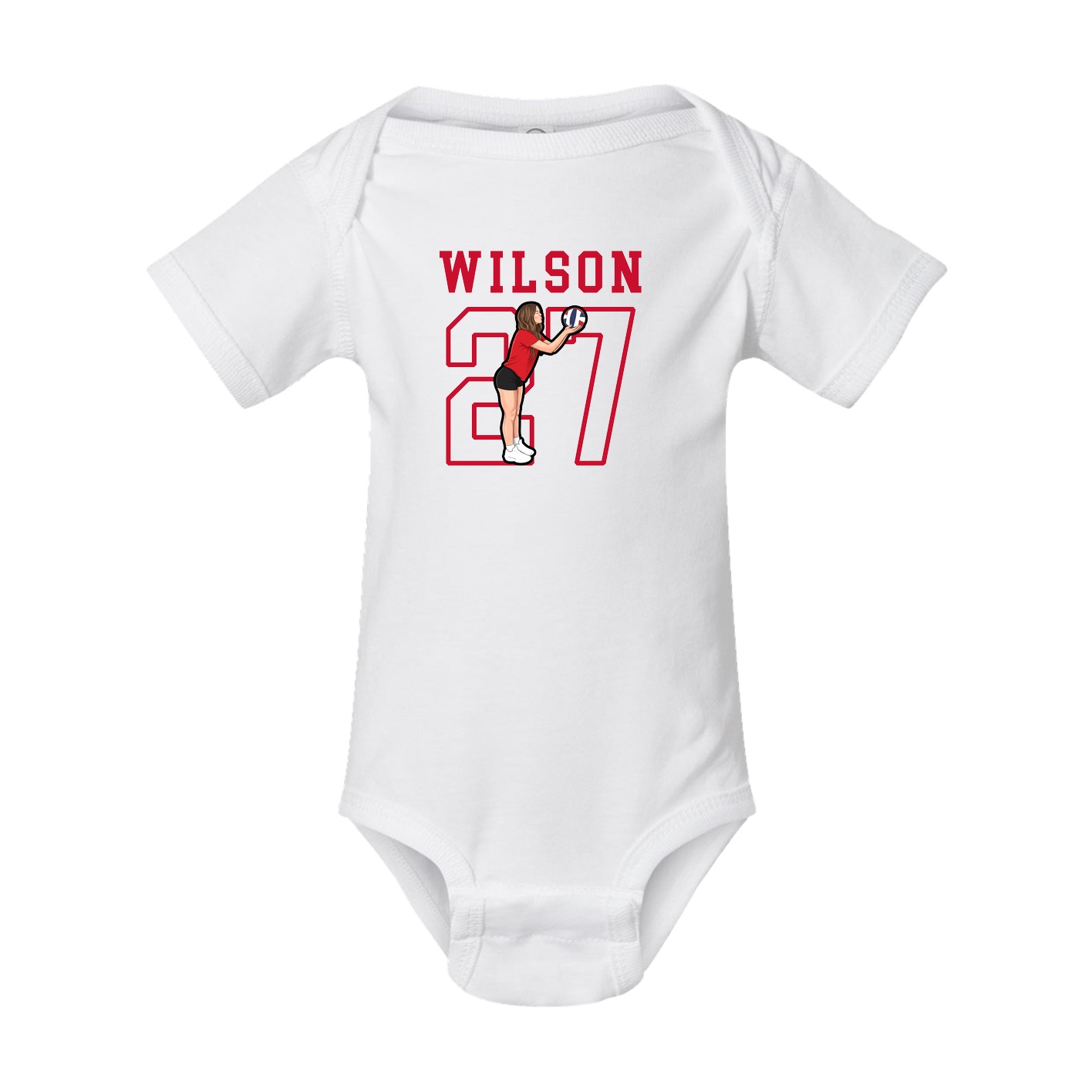 Baby Onesie — Shirsey in White