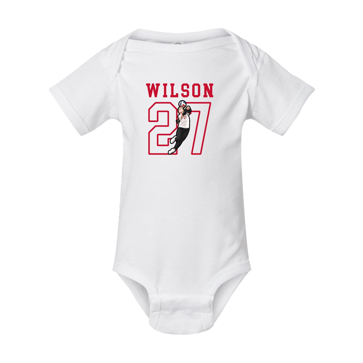 Baby Onesie — Shirsey in White
