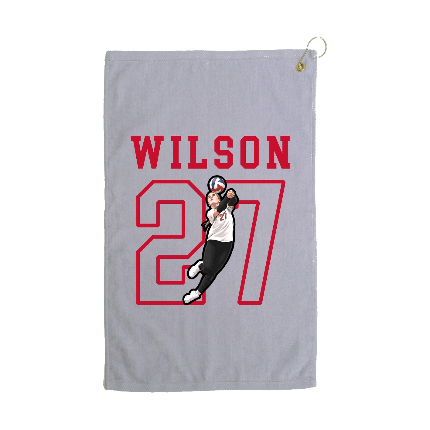 Golf Towel — Shirsey in Grey
