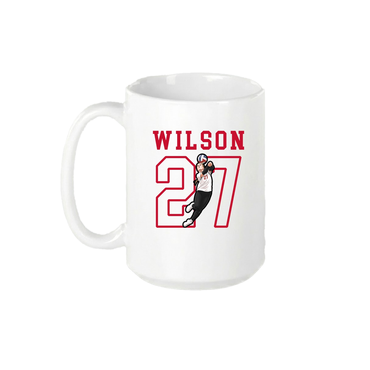 15oz Coffee Mug — Shirsey in White
