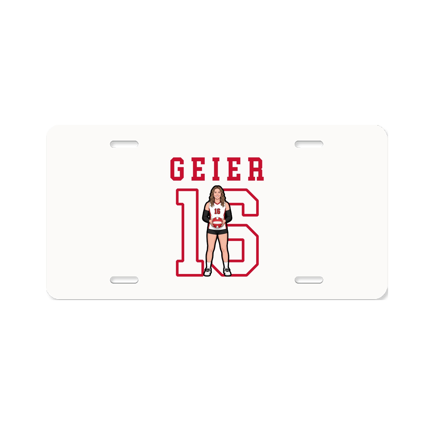 License Plate — Shirsey in Classic