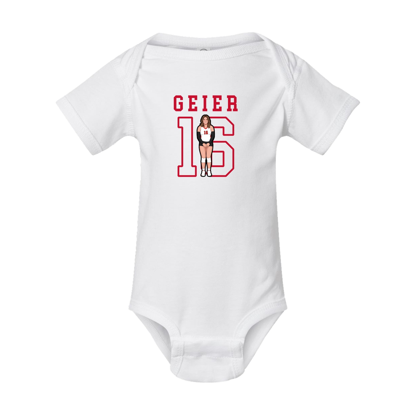 Baby Onesie — Shirsey in White