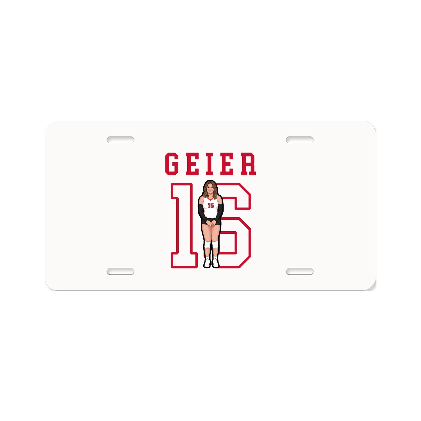 License Plate — Shirsey in Classic