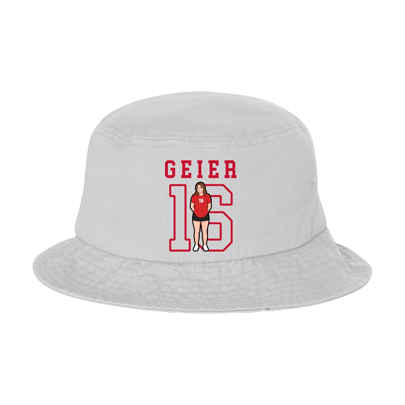 Bucket Cap — Shirsey in White