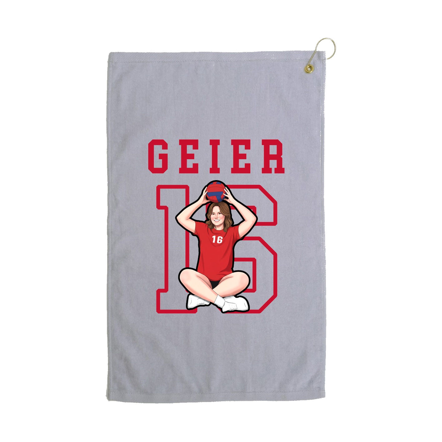 Golf Towel — Shirsey in Grey