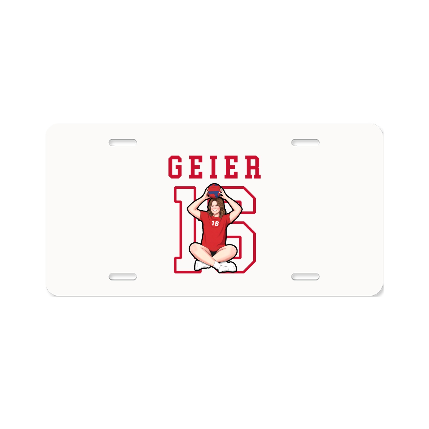 License Plate — Shirsey in Classic
