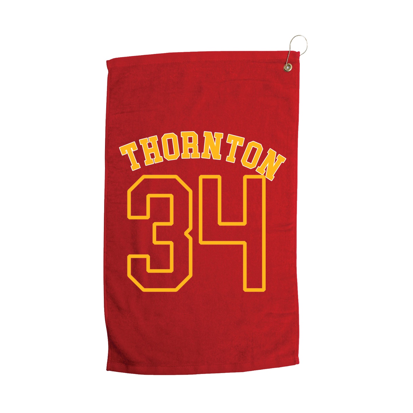Golf Towel — Shirsey Arch in Red