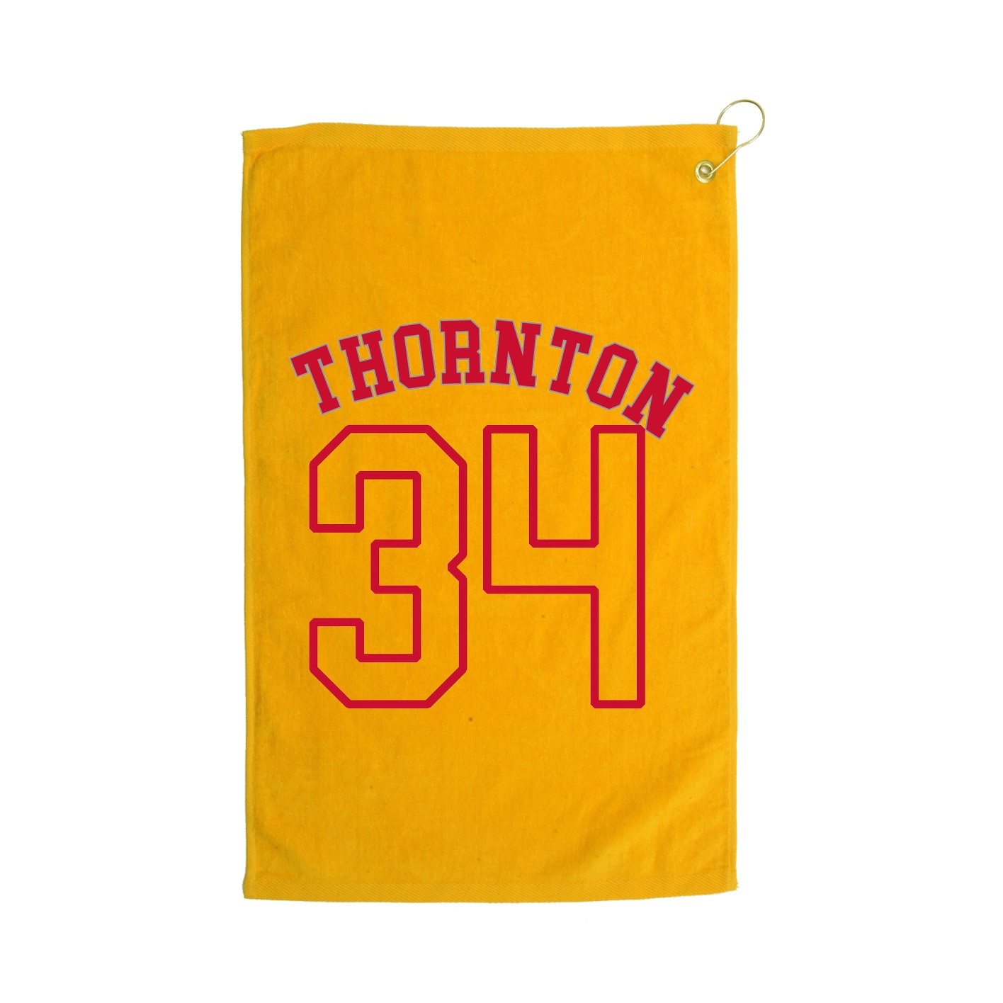 Golf Towel — Shirsey Arch in Gold