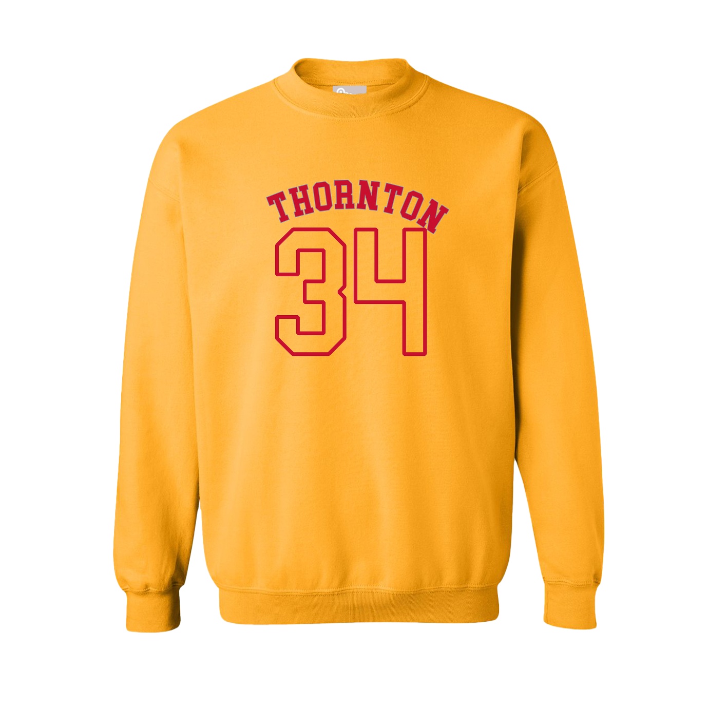 Fleece Crew — Shirsey Arch in Gold