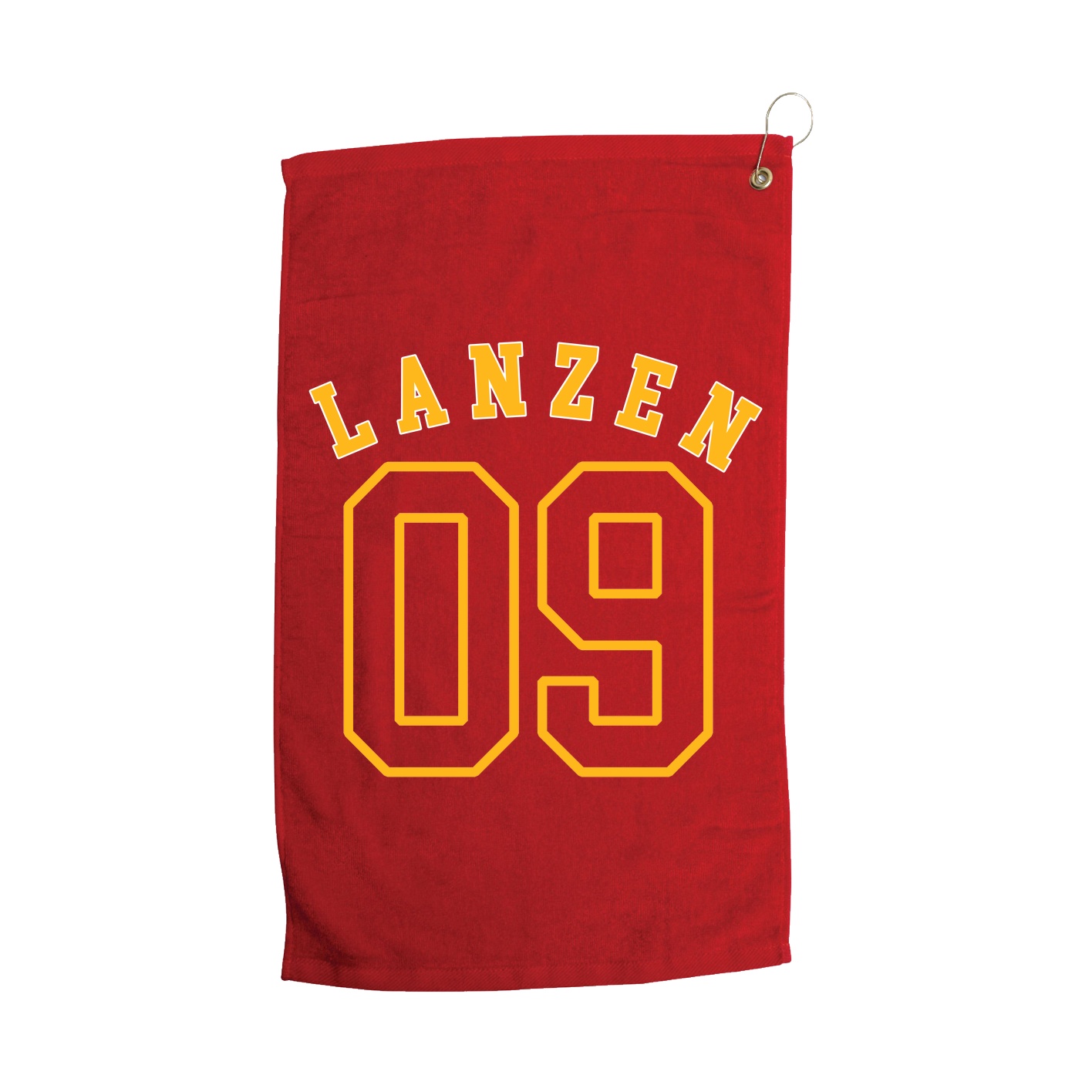 Golf Towel — Shirsey Arch in Red