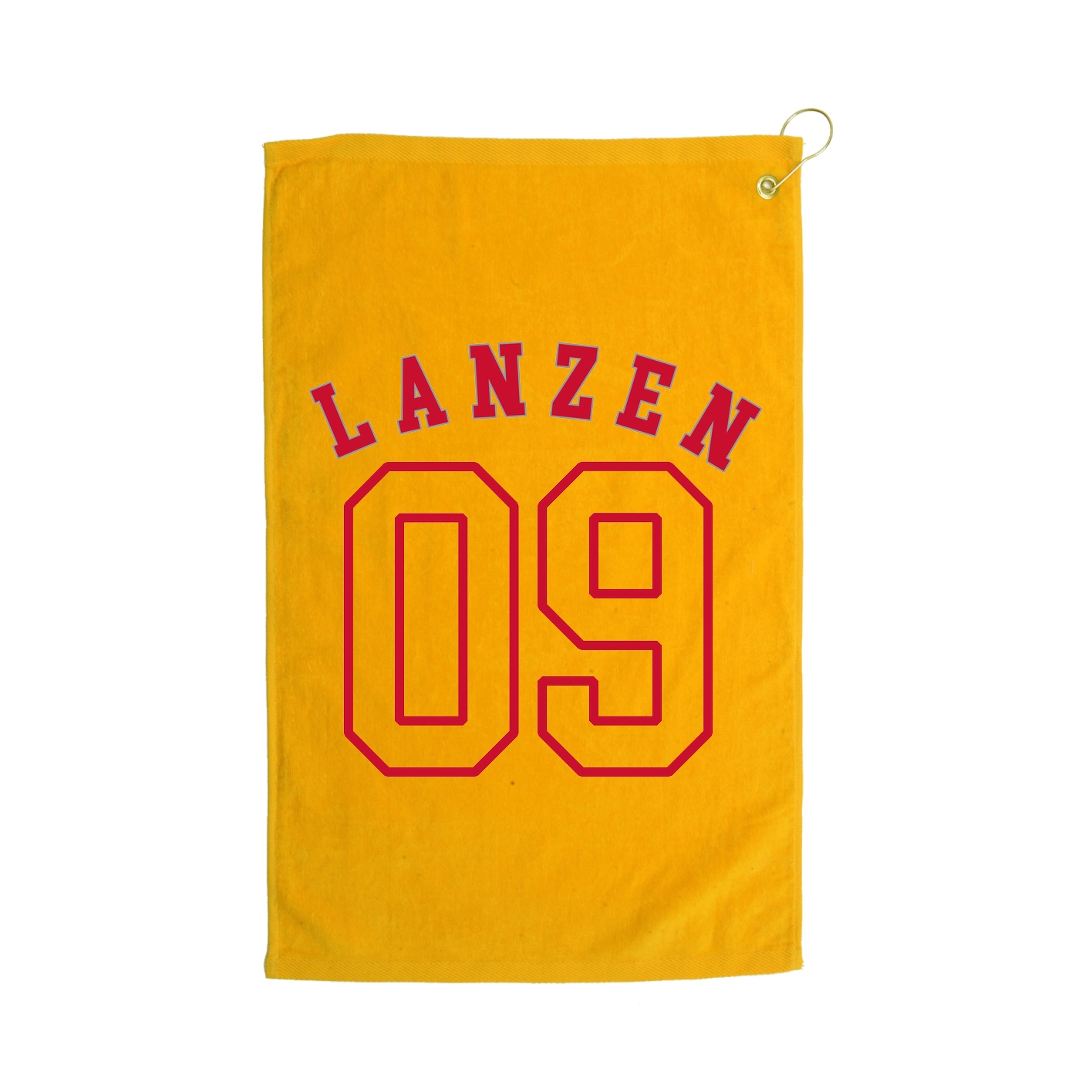 Golf Towel — Shirsey Arch in Gold